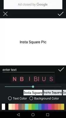Insta Square Pic android App screenshot 0